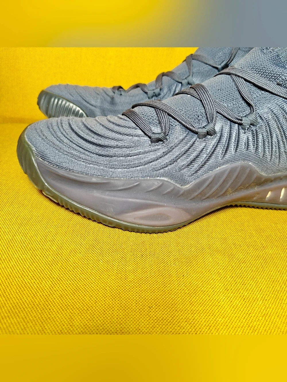 Adidas Crazy Explosive Low PE Ultraboost Basketball Gray Sneaker Mens Shoe Sz 14